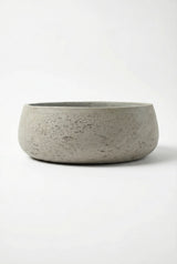 Eileen Grey Washed Pflanzschale aus Fiberclay – Leicht & Wetterfest
