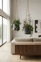 Hanging Patt Set Schwarz (2er-Set) Finestgreen || Abgebildete Größe: M & L