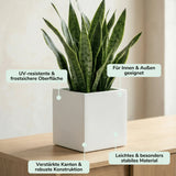 Mini Block Fiberstone Matt Weiß - Finestgreen