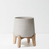 Patt Grey Washed Feet Low Finestgreen