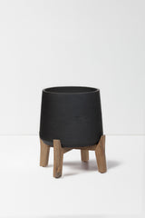 Patt Black Washed Feet Low Finestgreen
