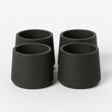 4x Patt Black Washed Ø:20 L