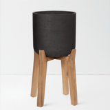 Charlie Black Washed Feet High