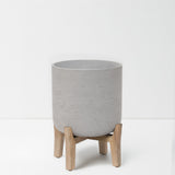 Charlie Grey Washed Feet Low