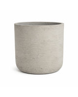 Charlie Grey Washed Pflanzkübel Grau aus Fiberclay – für Innen & Außen