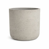 Charlie Grey Washed Pflanzkübel Grau aus Fiberclay – für Innen & Außen