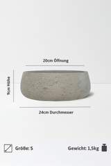 EileenGreyWashedMassangabenGroesseS [v=S|ø24|ö20|h9]