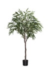 Ficus Alii Baum Kunstpflanze L 180cm