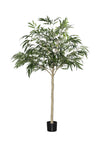 Ficus Alii Baum Kunstpflanze XL 230cm