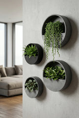 Hanging Wally 4er Set Schwarz / Grau Finestgreen 