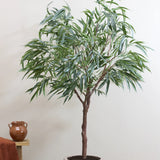 Ficus Alii Baum Kunstpflanze L 180cm - Finestgreen