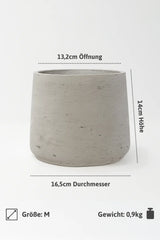 Patt Grey Washed Größe M [v=M|ø16.5|ö13.2|h14]
