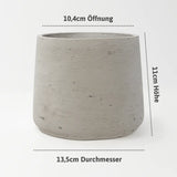 Patt Grey Washed Größe S [v=S|ø13.5|ö10.4|h11]