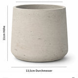 Patt Grey Washed Pflanzkübel Größe S [v=s]