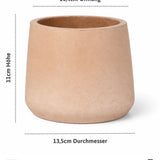 Patt Terrakotta Clay Washed Pflanzkübel aus Fiberclay [v=s]