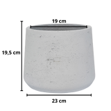 4x Patt White Washed Ø:23 XL