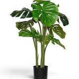Monstera Kunstpflanze XL 150cm — realistische große Kunstpflanze für Wohnzimmer und Büro