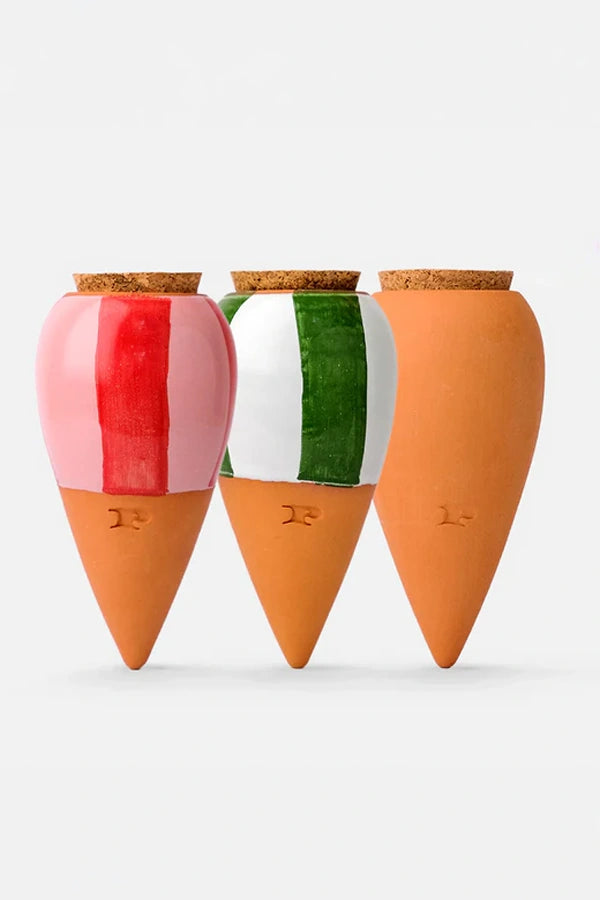 Trio Mini Ollas – Gestreift 3er-Set Keramik