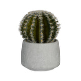 Cactus künstlich im Zementtopf (Pflanze inkl. Topf)