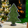 Waldmoos Piktogramm Weihnachtsbaum mit Ständer
