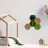 Kork-Hexagon Set, 5er Set